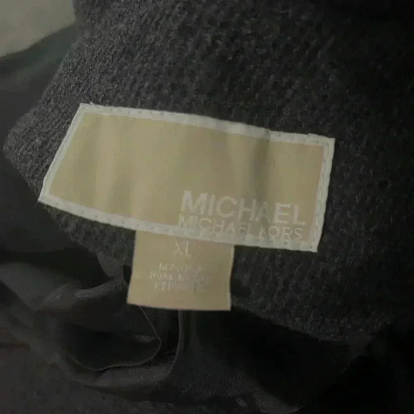 Michael Kors Grey Wool Blend Coat size XL - Picture 6 of 7